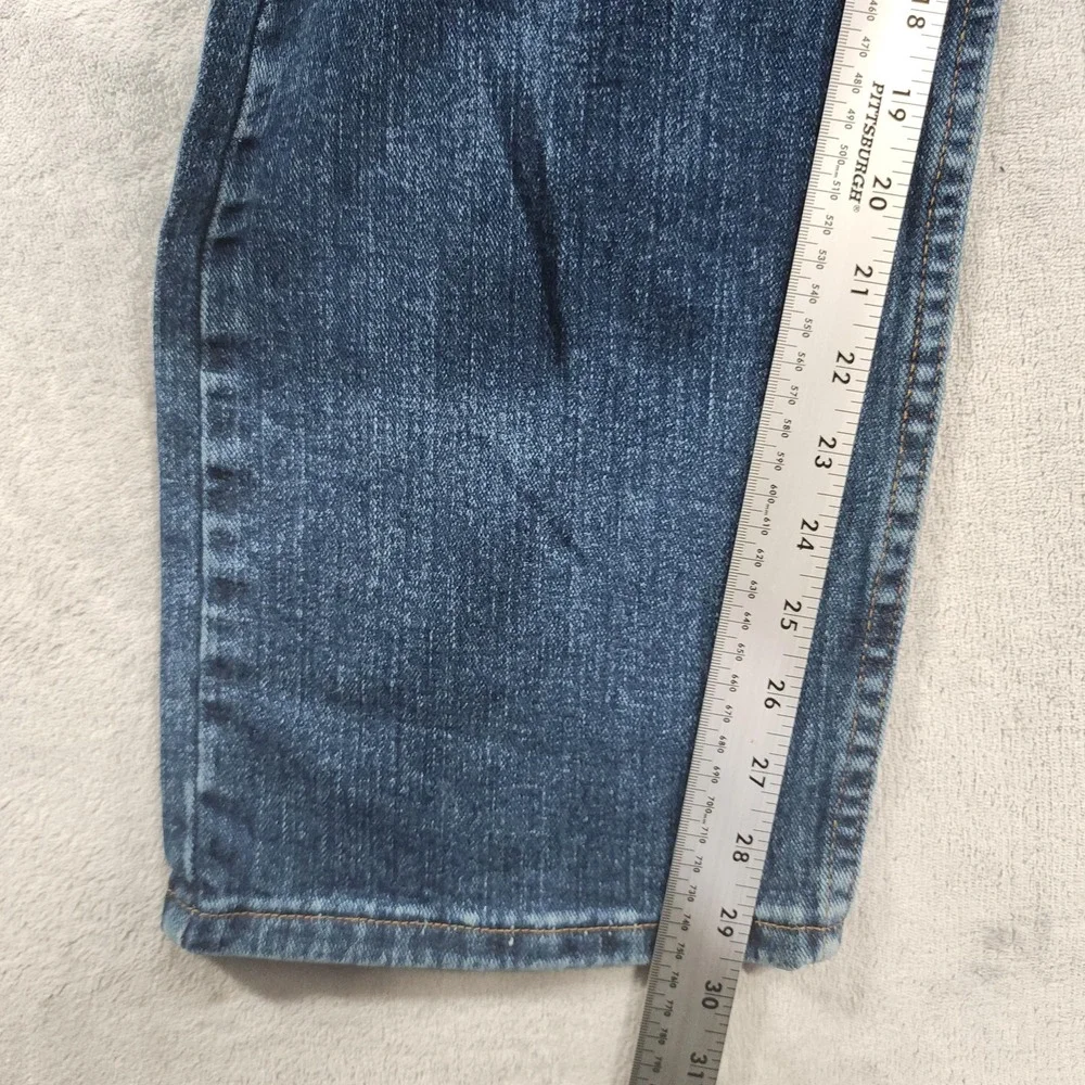 Wrangler Jeans Mens 40x30 Blue Medium Wash Relaxed Fit Straight Denim Casual